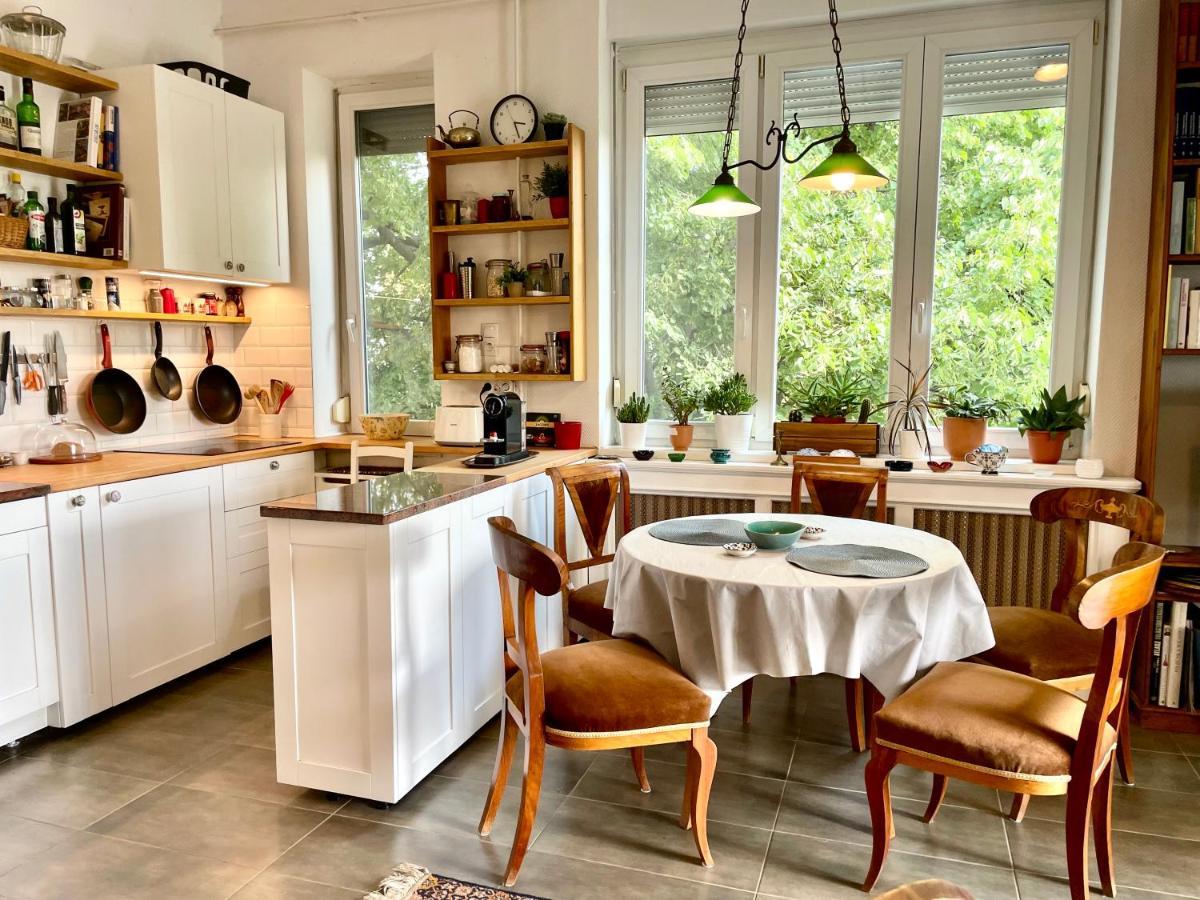 With Terrace Overlooking The Park Apartamento Budapest